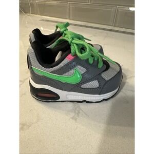 Nike Air Max IVO GS Gray Lime Pink Size 4C 10580372-036